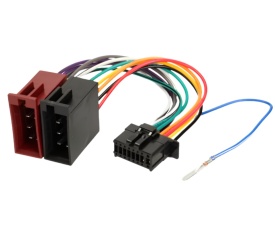 Cablu adaptor conector radio ISO, ZRS-196 pentru modelele Pioneer, mufa 16 pini