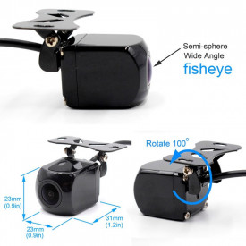 Camera auto marsarier cu unghi de 180 grade - Img 3