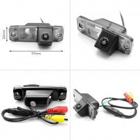 Camera marsarier HD, unghi 170 grade cu StarLight Night Vision pentru KIA CEED, Sportage, Sorento, Carens - Img 3
