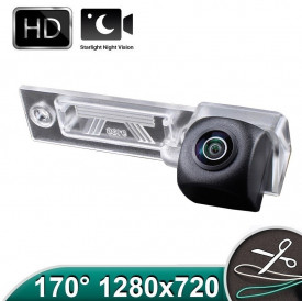 Camera marsarier HD, unghi 170 grade cu StarLight Night Vision VW Passat B5 Sedan, B6 Variant, Touran, Caddy, Jetta, Golf Plus