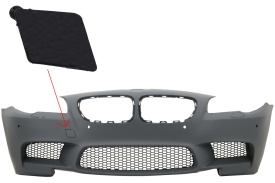 Capac Carlig Tractare Bara Fata compatibil cu BMW Seria 5 F10 F11 2011-2017 M5 Design - Img 1