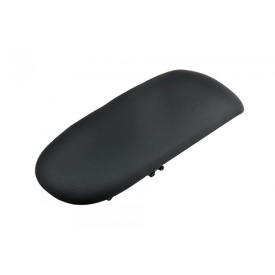 Capac cotiera cu buton compatibil Mini Cooper R50 2002-2006, culoare negru, material piele ecologica