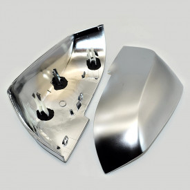 Capace cromate de oglinda compatibil BMW seria 1 F20 2011-2019, gri mat - Img 4
