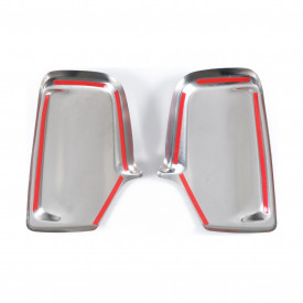 Capace cromate de oglinda compatibil VW CRAFTER 2006-2017, inox - Img 3