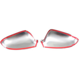 Capace cromate de oglinda compatibil VW SHARAN 2004-2010, inox - Img 7