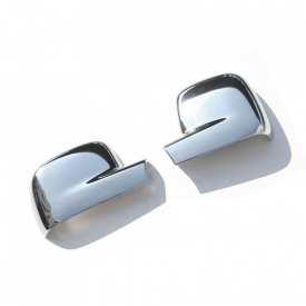 Capace cromate de oglinda compatibil VW T5 Transporter / Caravelle / Multivan 2004-2010, plastic ABS, pentru volan pe dreapta - Img 4