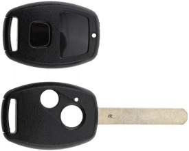 Carcasă cheie cu 2 butoane anii 2004-2016 compatibil cu Honda Accord 2002-2008, City 2008-2014, Civic 2005-2013, CR-V 2006-2012, FR-V 2004-2009, JAZZ 2008-2015, Legend 2006-2012 - Img 2
