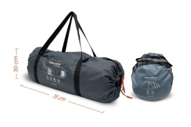 Cort camping tip tunel, pentru 5 persoane, 500x320x195 cm, Easy Camp Tent Hamra 5 - Img 8
