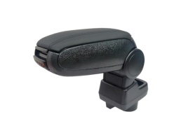 Cotiera auto compatibil cu Opel Corsa F 2019->, negru, imitatie de piele - Img 3
