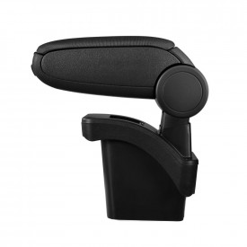 Cotiera auto Renault Megane II 2002-2008, negru, imitatie de piele - Img 2