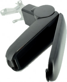 Cotiera auto VW NEW BEETLE 1997-2005, negru, imitatie de piele - Img 4