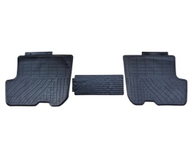Covorase auto cauciuc compatibile cu Dacia Logan II 2012-2020, Sandero II 2012-2020, si varianta Stepway - Img 2