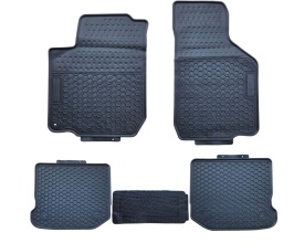 Covorase auto cauciuc compatibile cu VW Golf 4 IV 1998-2004, VW Bora 1998-2005, New Bettle 1997-2005