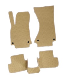 Covorase auto, mochete auto, compatibile AUDI A4 B8 2007-2015, culoare bej