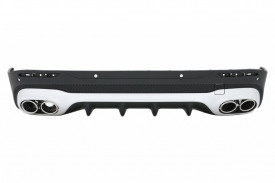 Difuzor Bara Spate cu Ornamente Evacuare compatibil cu Mercedes GLB X247 SUV 2020-> - Img 2