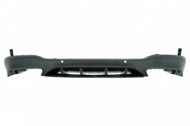 Difuzor Bara Spate cu Ornamente Negre compatibil cu Mercedes GLC X253 SUV 2015-2018 Night Package Desing - Img 8