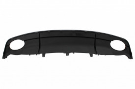 Difuzor Bara Spate Negru si Ornamente Evacuare compatibil cu Audi A7 4G Facelift 2015-2018 RS7 Design only S Line - Img 4