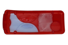 Dispersor pentru lampa spate rosu/albastru compatibil cu Mercedes Sprinter W906 2006-2017, VW Crafter 2011-2017, caroserie platforma, parte montare Dreapta - Img 2