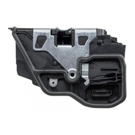 Element actionare incuietoare butuc usa stanga spate compatibil BMW Seria 1 E87 2004-, Seria 3 E90 E91 2004-, Seria 5 E60 E61 2004-, X1 E84 2009-, X3 E83 2004-, X5 E70 2007-, X6 E71 E72 2007-, mufa 5 pini - Img 2