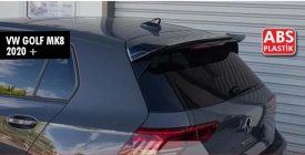 Eleron Portbagaj compatibil VW Golf 8 2020->, Negru lucios - Img 3