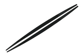 Extensii Praguri Laterale compatibil cu BMW 1 Series Hatchback F20 F21 2011-2019 M-Performance Design Negru Lucios