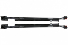 Extensii Praguri Laterale compatibil cu VW Arteon 2017-2020 Negru Lucios - Img 2