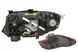 Far Dreapta D1S/H7, electric, cu motor, culoare insert negru, culoare semnalizator transparent compatibil BMW seria 3 E90, seria 3 E91, 2005-2007 NFL - Img 2
