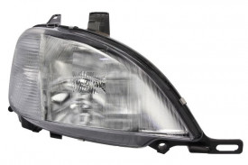 Far Dreapta H1/H3/H7, electric, cu motor, culoare argintiu compatibil MERCEDES M W163 1998-2001