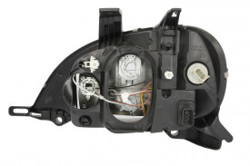Far Dreapta H1/H3/H7, electric, cu motor, culoare argintiu compatibil MERCEDES M W163 1998-2001 - Img 2