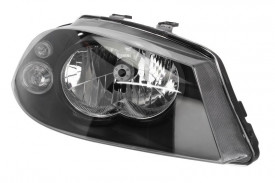 Far Dreapta H4, electric, fara motoras, culoare negru compatibil SEAT IBIZA III 2002-2006