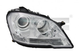 Far Dreapta H7/H7, electric, cu motor, culoare cromat compatibil MERCEDES M W164 2008-2011 - Img 2