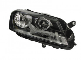 Far Dreapta H7/H7, electric, cu motor, culoare negru/cromat compatibil VW PASSAT ALLTRACK B7, PASSAT B7 2010-2014 - Img 1