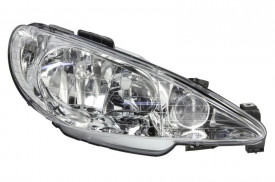 Far Dreapta H7/H7, electric, fara motoras compatibil PEUGEOT 206 2003-2005 - Img 1