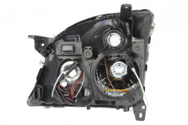 Far Dreapta H7/H7, electric, fara motoras, culoare negru compatibil OPEL VECTRA C 2002-2005 - Img 2