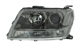 Far Stanga H7/HB3, electric, fara motoras, culoare argintiu, culoare semnalizator argintiu compatibil SUZUKI GRAND VITARA II 2005-2015