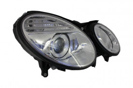 Faruri compatibil cu MERCEDES Benz W211 E Class (2002-2006) Crom - Img 2