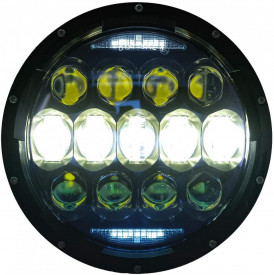Faruri Full LED CREE Dublu Proiector Halo DRL compatibil cu Jeep Wrangler TJ & JK (1997-2018) - Img 3