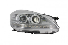 Faruri LED compatibil cu Mercedes W221 S-Class (2005-2009) Facelift Look - Img 2