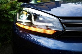 Faruri Osram LED compatibil cu VW Golf 6 VI 2008-2012 Black LEDriving Semnal Dinamic - Img 8
