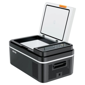 Frigider auto de 20L, voltaj operare 12V 24V DC si 100-240V AC 60W, -20C - 20 grade C pentru exterior, camping, rulote - Img 12