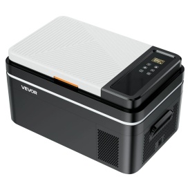 Frigider auto de 22L, voltaj operare 12V 24V DC si 100-240V AC 60W, -20C - 20 grade C pentru exterior, camping, rulote - Img 10