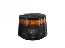 Girofar LED, prindere cu magnet, 14W, 12-24 V, cu acumulator, buton on-off, E-Mark - Img 1