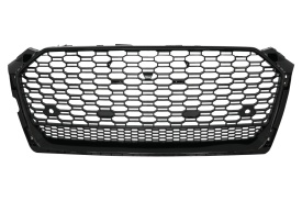 Grila Centrala compatibil cu Audi A5 F5 2017-2019 RS Design Negru Lucios