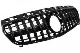 Grila Centrala compatibil cu Mercedes clasa A W176 2012-2015 GT-R Panamericana Design Negru - Img 2