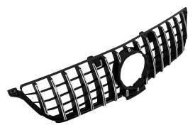 Grila Centrala compatibil cu Mercedes ML-Class W166 2011-2015 GT-R Panamericana Design Crom - Img 7