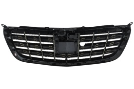 Grila Centrala compatibil cu Mercedes S-Class W222 2014-2020 S63 S65 Design Negru Lucios - Img 8