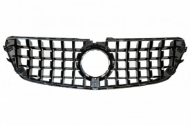 Grila Centrala compatibil cu Mercedes Vito W447 2014-2019 GTR Panamericana Design Negru Crom - Img 4