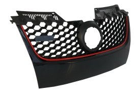 Grila Centrala Fara Emblema compatibil cu VW Golf 5 V 2003-2007 GTI Design - Img 6