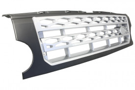 Grila Centrala Land compatibil cu ROVER Range compatibil cu ROVER Discovery III (2004-2009) Autobiography Design Grey Silver - Img 2
