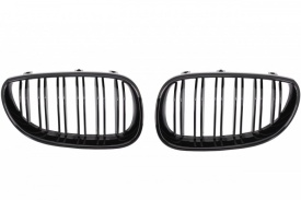 Grile Centrale compatibil cu BMW 5 Series E60 E61 2003-2009 Negru Lucios M Design, Produs Deteriorat! - Img 2